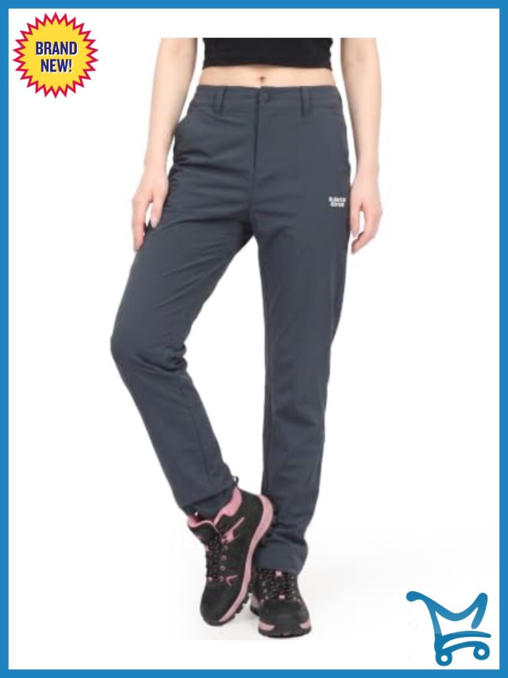 Women's Water Resistant 4-Way Stretch Hiking Cargo Pants